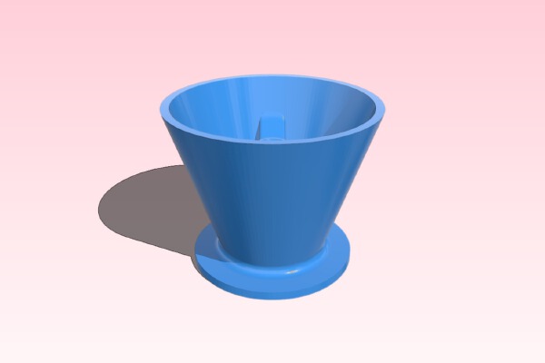 Pepper grinder funnel | 3d print model