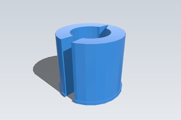Lifeproof Vespa mount 14mm to 23mm | 3d print model