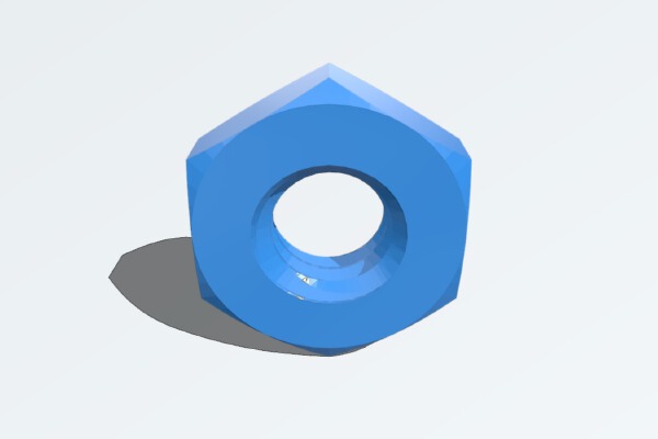 M4 hex head screws | 3d print model