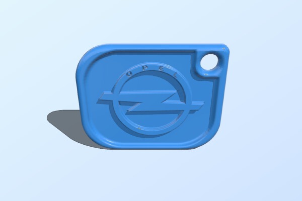 Opel keychain | 3d print model