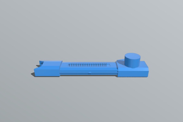 Volkite carronade for warhound titan | 3d print model