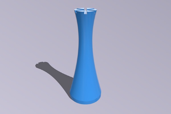Minimalist chess set – queen | 3d print model