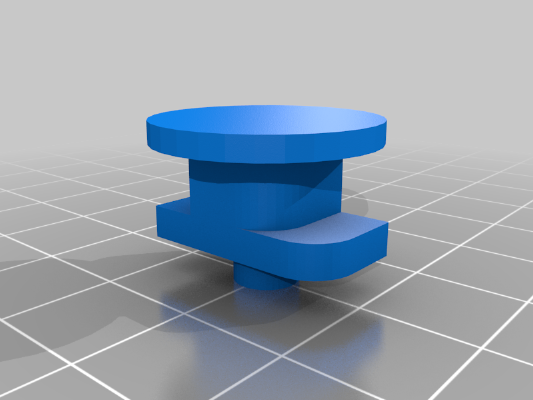 8020 Drop In Twist Lock Nut | 3d print model