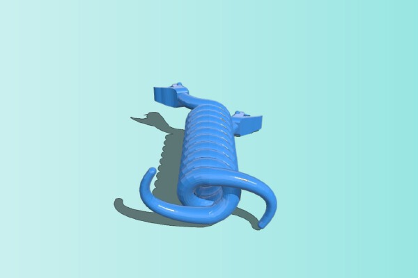 Snake candlestick | 3d print model