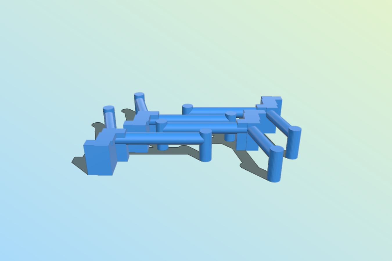 Intel Galileo tower mounting parts