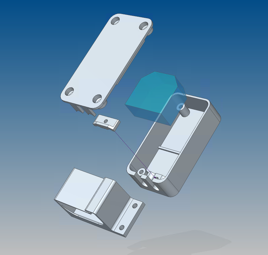Shelly 2.5 Case - One Channel