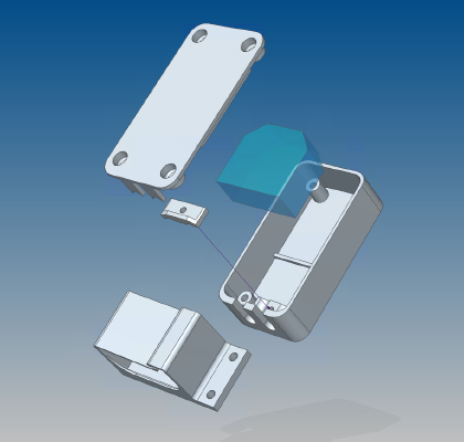 Shelly 2.5 Case - One Channel | 3d print model