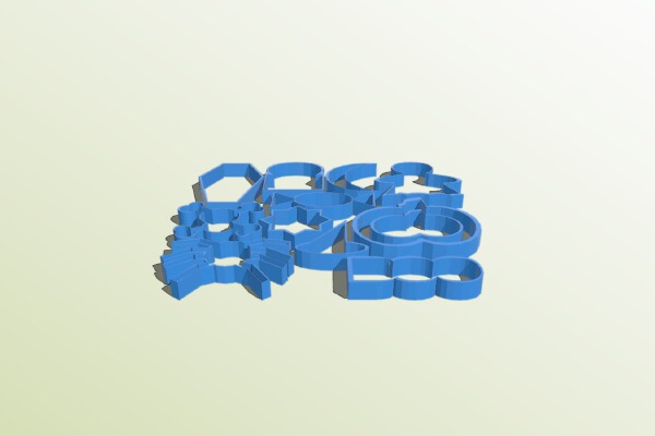 Haloween Cookie Cutters | 3d print model
