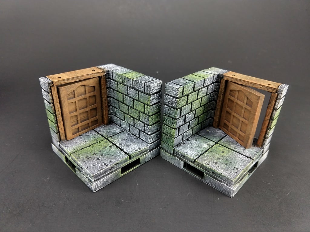 OpenForge 2.0 Cut-Stone Square Door Corner Segments