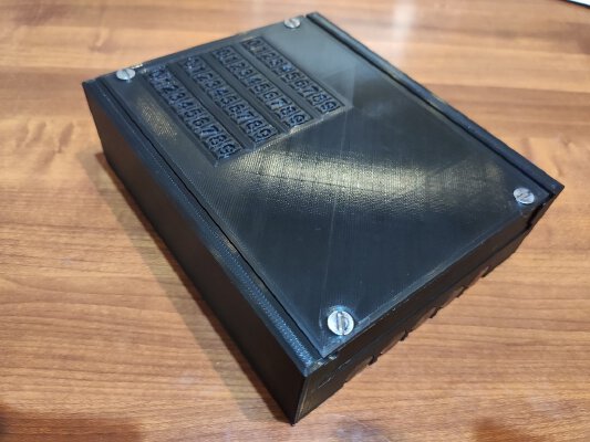 Magnetic Combination Lock Puzzle Box | 3d print model