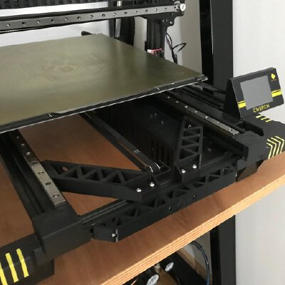 Anycubic Chiron front brackets (Linear rails) | 3d print model