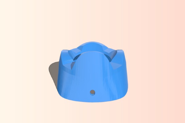 Parrot Benop Drone Lens Hood with A Hole | 3d print model