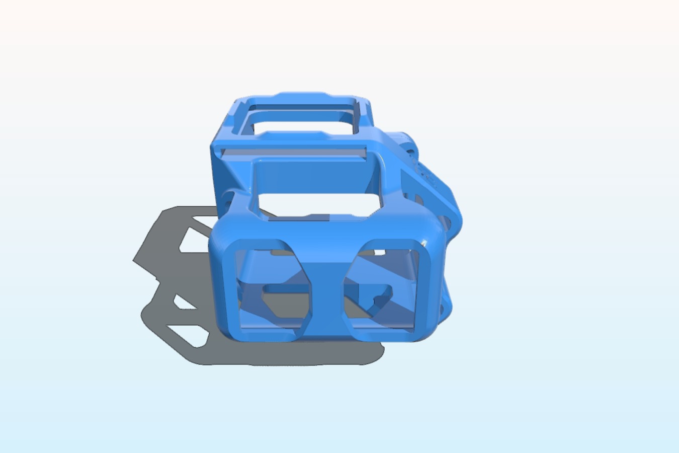 Team Mistral AK47 GoPro Hero6_7 Cage mount