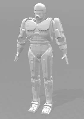 RoboCop Armour Suit Complete | 3d print model