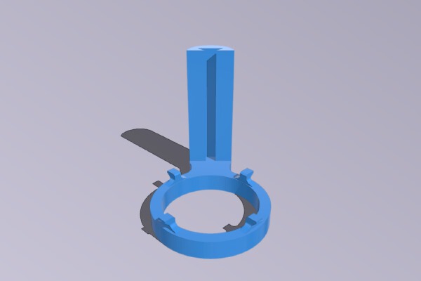 Microphone shock mount for camera | 3d print model