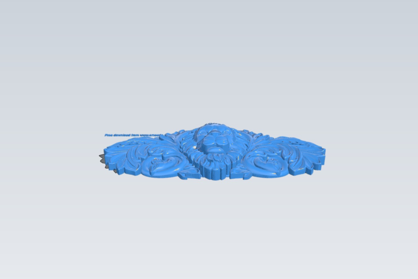 Lion head pattern