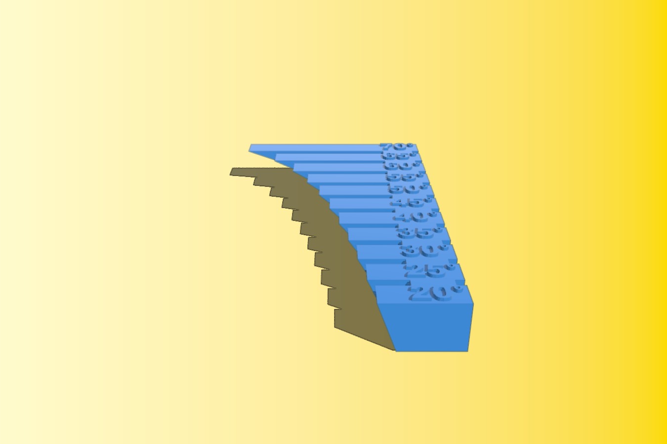 Massive Overhang Test with Solidworks 2014 source