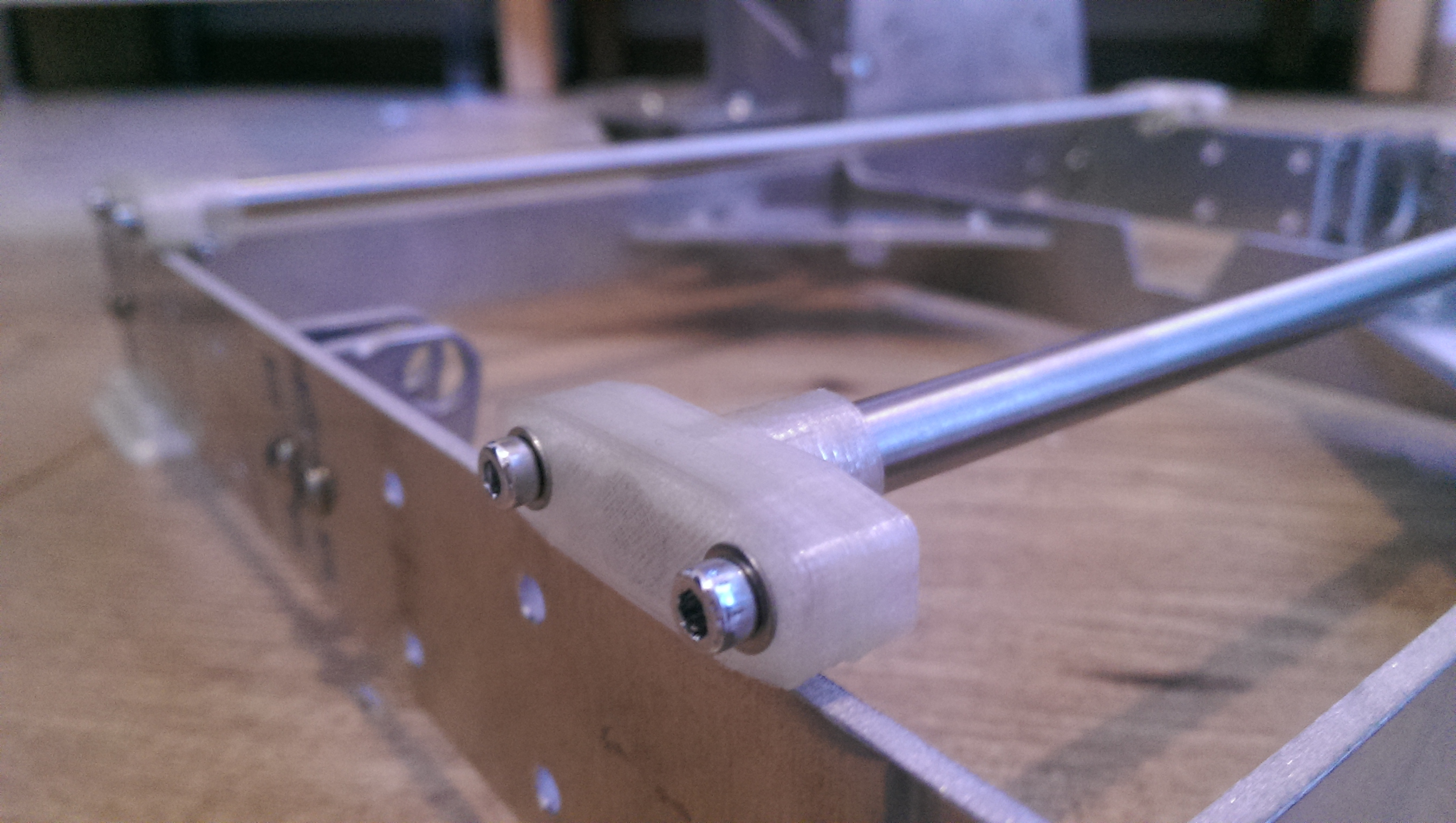 P3steel y-Axis smoothrod mount