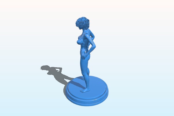 The model wakes up | 3d print model