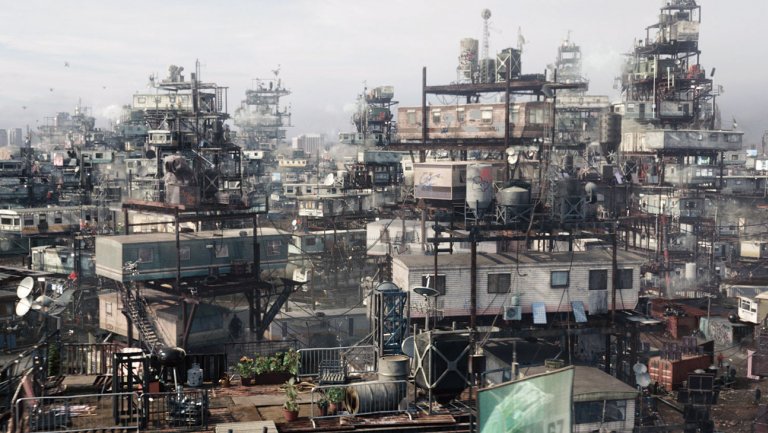 Cybepunk City ( Ready player one city )