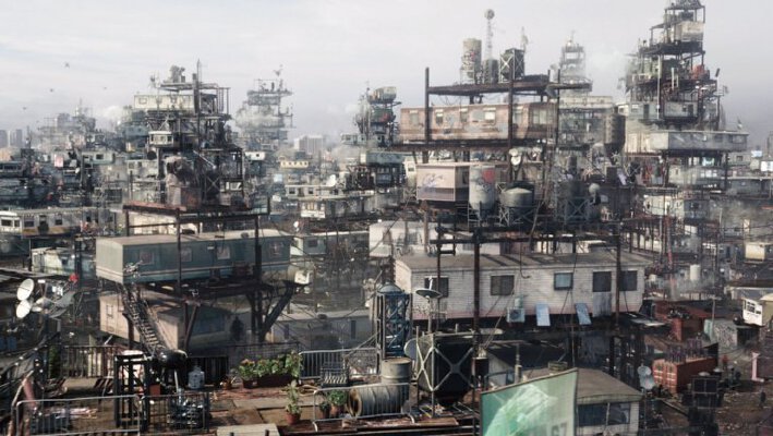 Cybepunk City ( Ready player one city ) | 3d print model