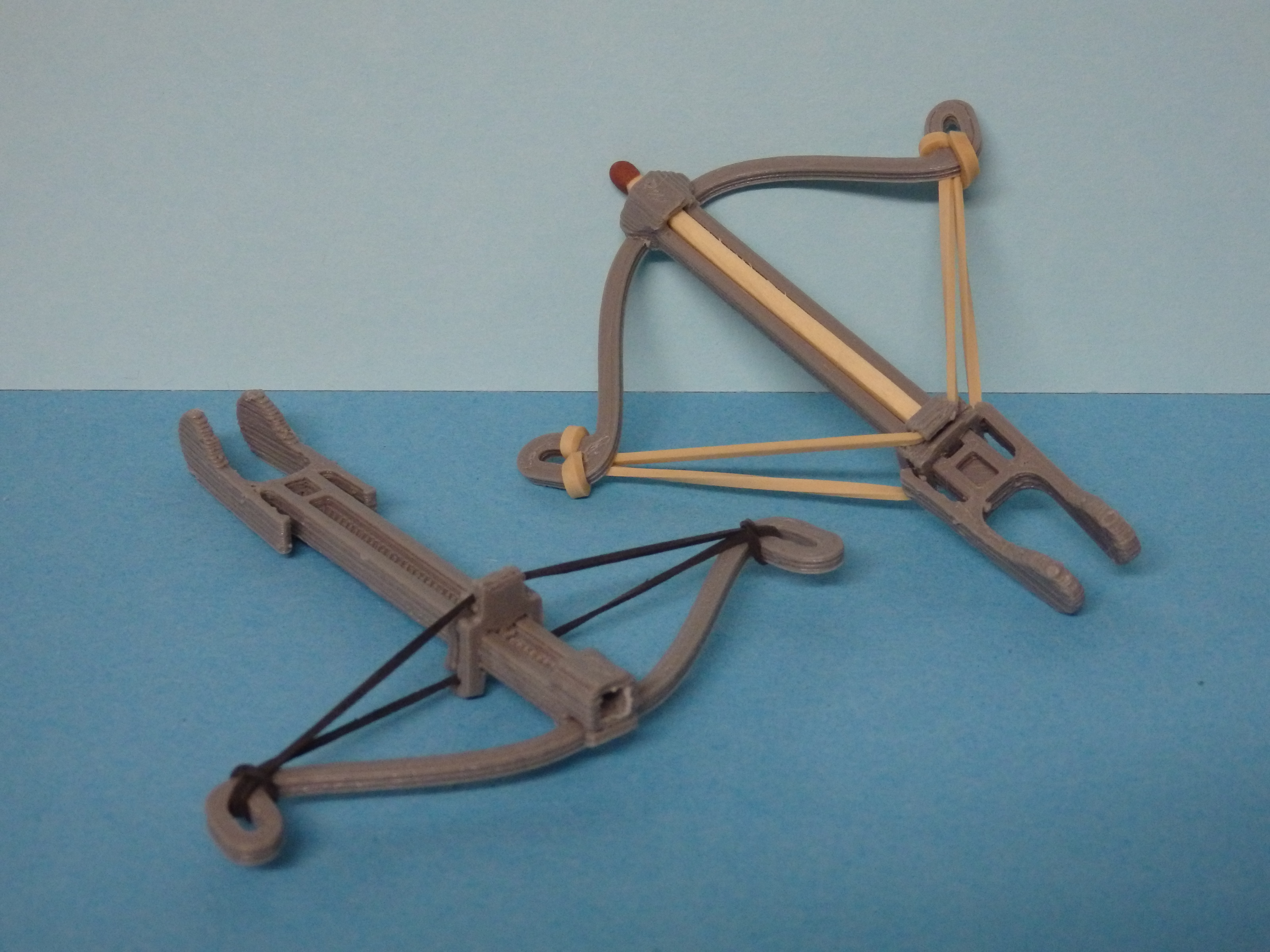Crossbow for match V2 _ Arbalète pour allumette V2