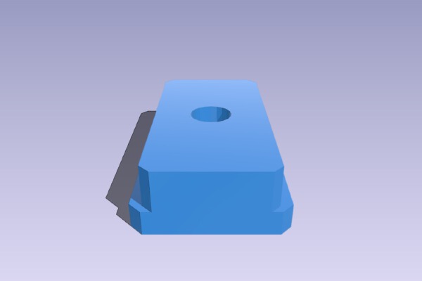 Table Saw _ Miter Slot T-Nut | 3d print model