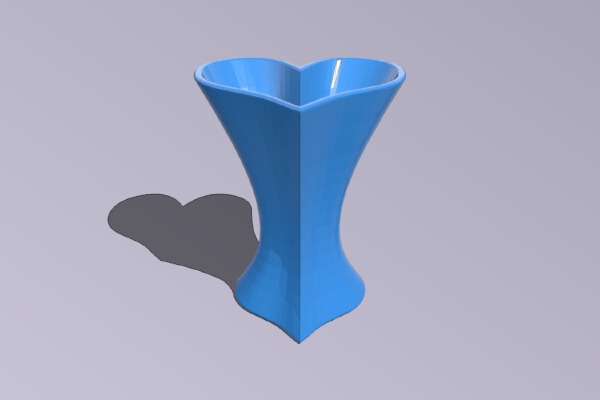 Florero Corazón | 3d print model