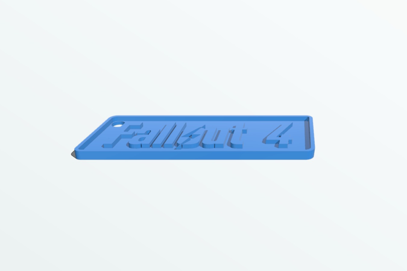 Fallout 4 keychain