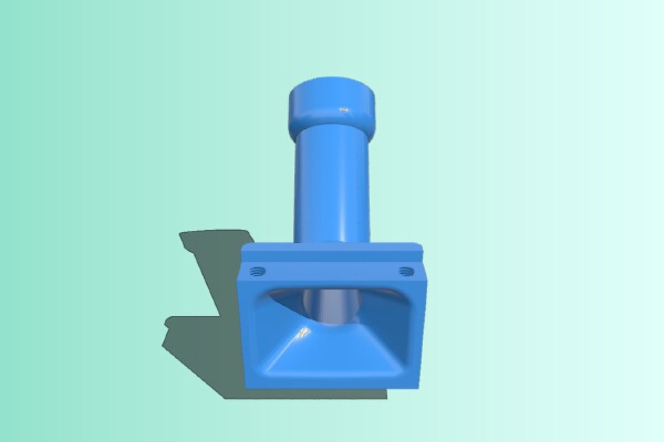 DJI FPV Antenna Mount Armattan Chameleon Ti | 3d print model