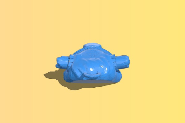 Colossus Fan Pendent | 3d print model