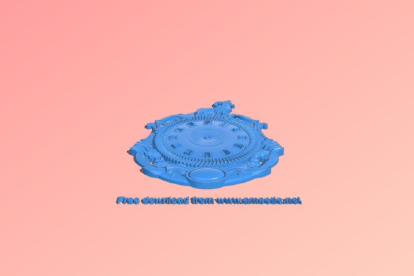 Animal wall clock | 3d print model