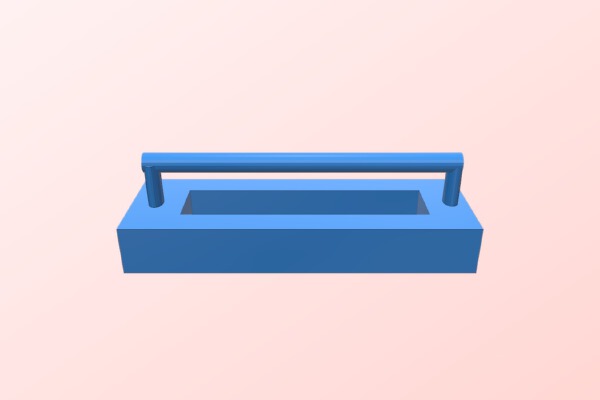 Fingerboard Grind Rail | 3d print model
