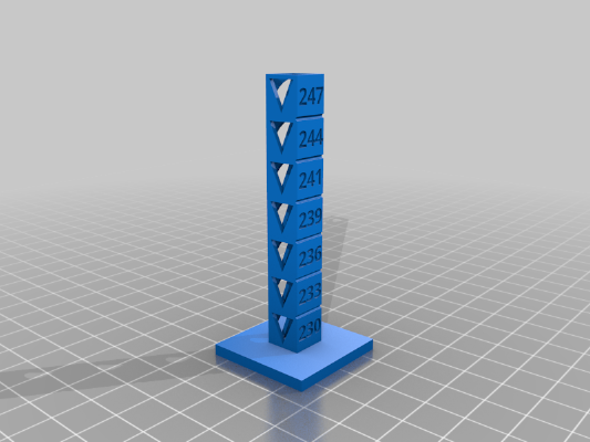 VillageABSTempTower | 3d print model