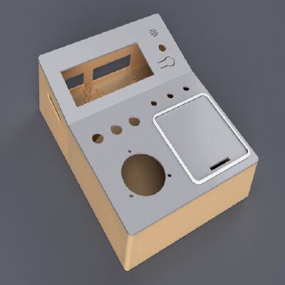 GRBL Mega (bdurbrow rev.) DRO case_box | 3d print model