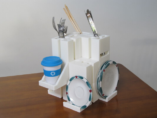 Stacker Blocks - Kitchen Storage | 3d print model