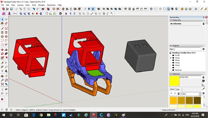 Diatone GT-M515 HD Hawkeye Firefly Micro Camera Mount | 3d print model