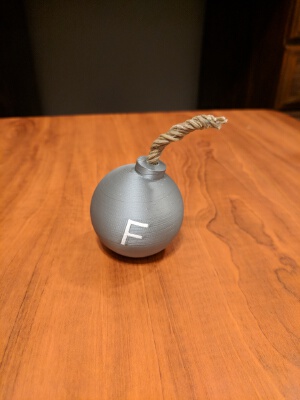 F-Bomb | 3d print model