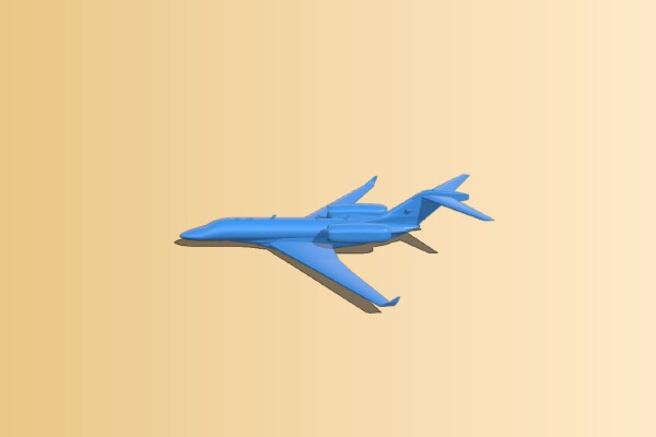 Cessna 750 airplane | 3d print model