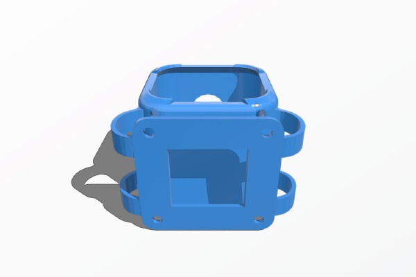 Dampened Gopro Session Mount for Reelsteady Go | 3d print model