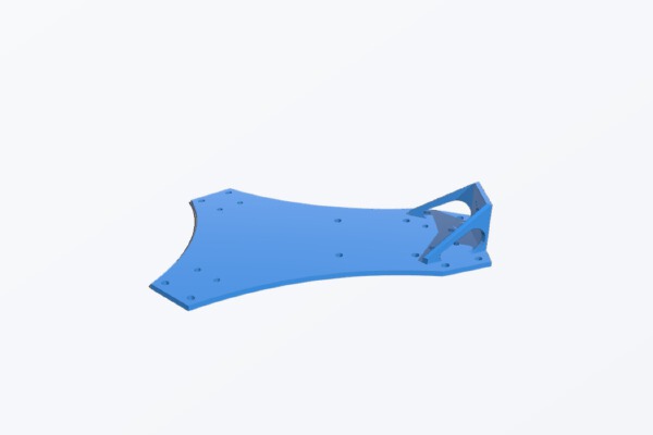 Spyda 500 (Deejayeye) with chinese gimbal support | 3d print model