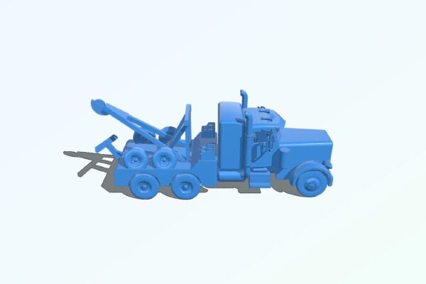 N Scale Peter Wrecker Remix | 3d print model