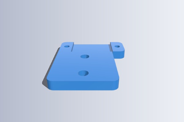 Parametized Endstop Mount Generator | 3d print model