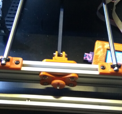 Y belt tensioner for 2020 and 2040 aluminum extrusion | 3d print model