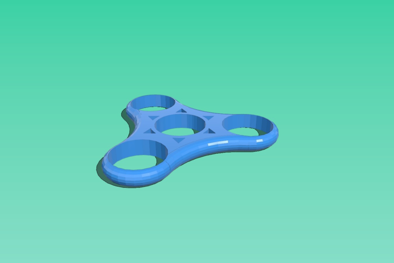 NoWeight TriSpinner Body Duel Color Bearing Weights Press Fit