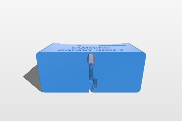 Samsung Galaxy Note 2 stand | 3d print model