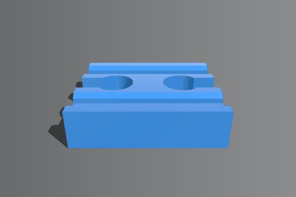 Brio Track Adapter | 3d print model
