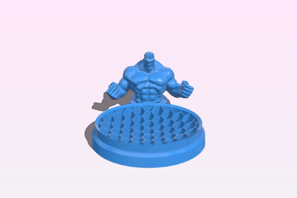 Hulk Soap Dish | 3d print model
