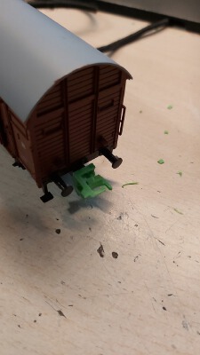 Ho Short Coupler | 3d print model