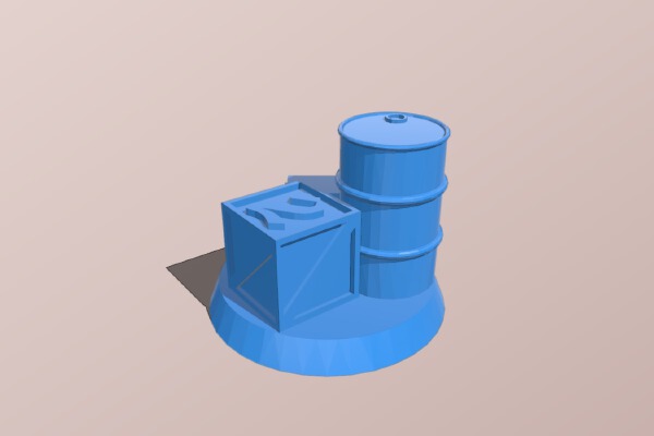 Tabletop Wargame Objective Markers | 3d print model